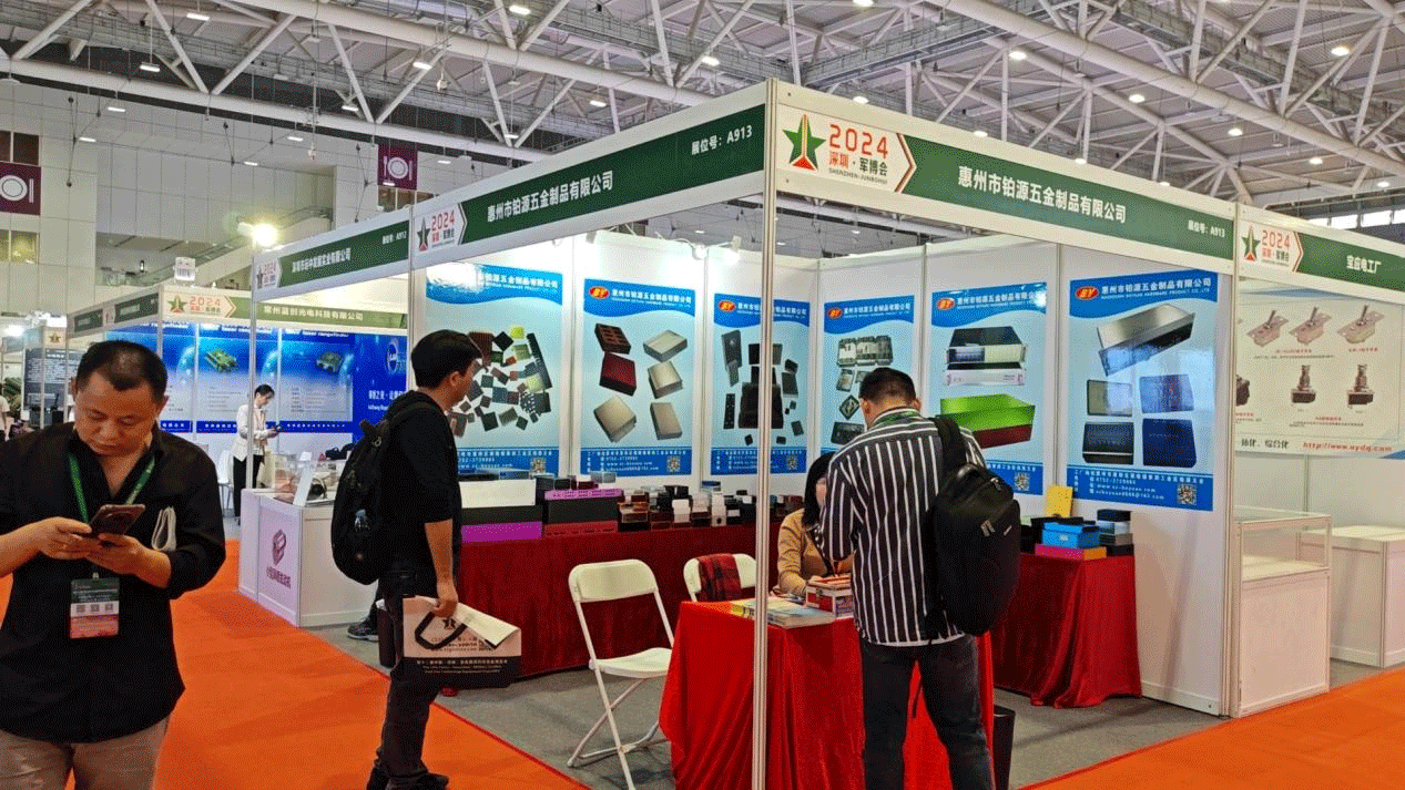 如期而至，鉑源五金在第12屆軍博會(huì)上大放異彩